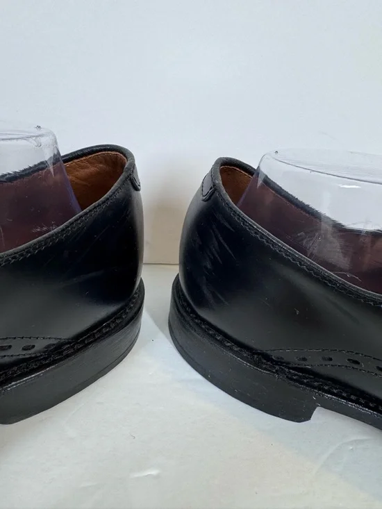 Allen Edmonds Men’s Black Madison Ave Cap Toe Oxford Style Shoe Mens 11.5 D - Picture 6 of 13